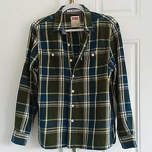 Levi's Long Sleeve Plaid Shirt
